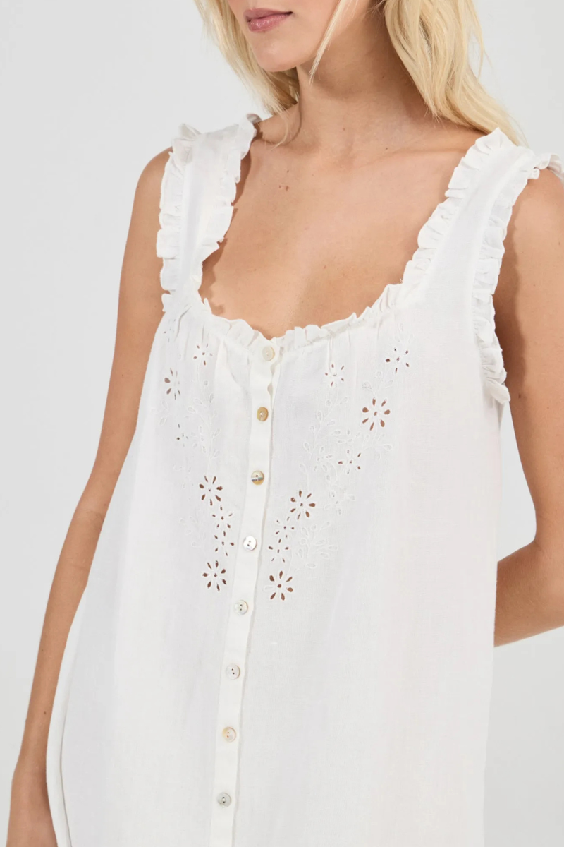 rosie button mini dress For Love & Lemons Rosie Button Mini Dress
