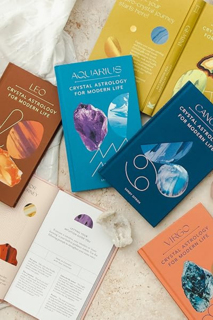Crystal astrology zodiac books 
