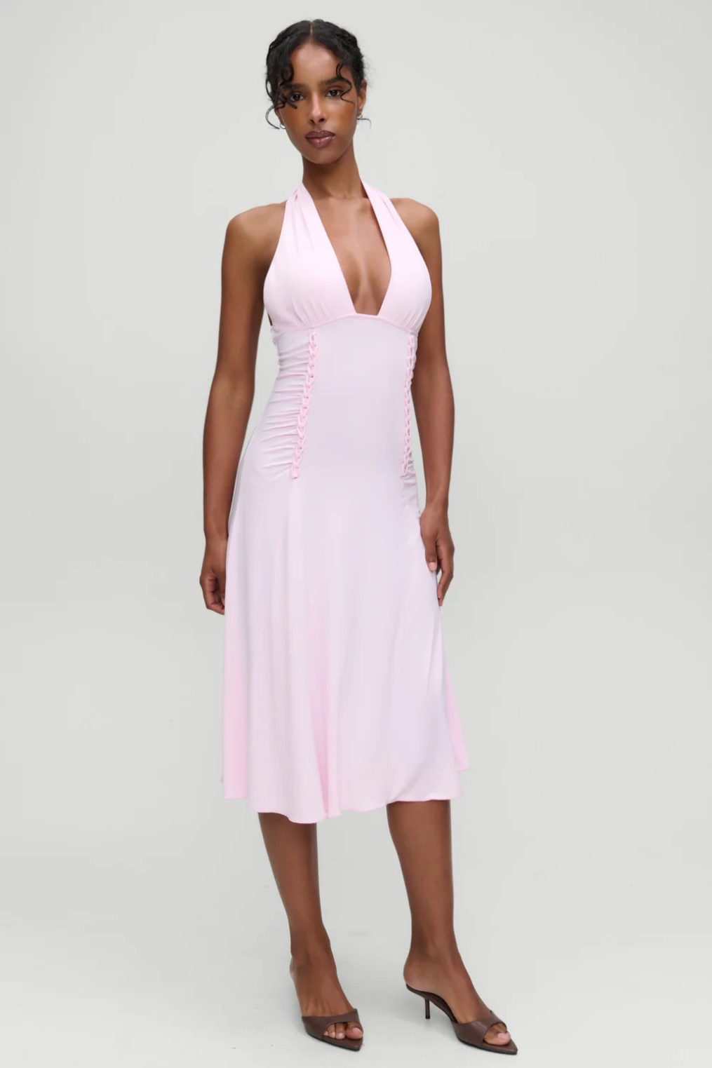 Frankies Bikinis x Devon Lee Carlson | Secret Dress - Pink – COVE