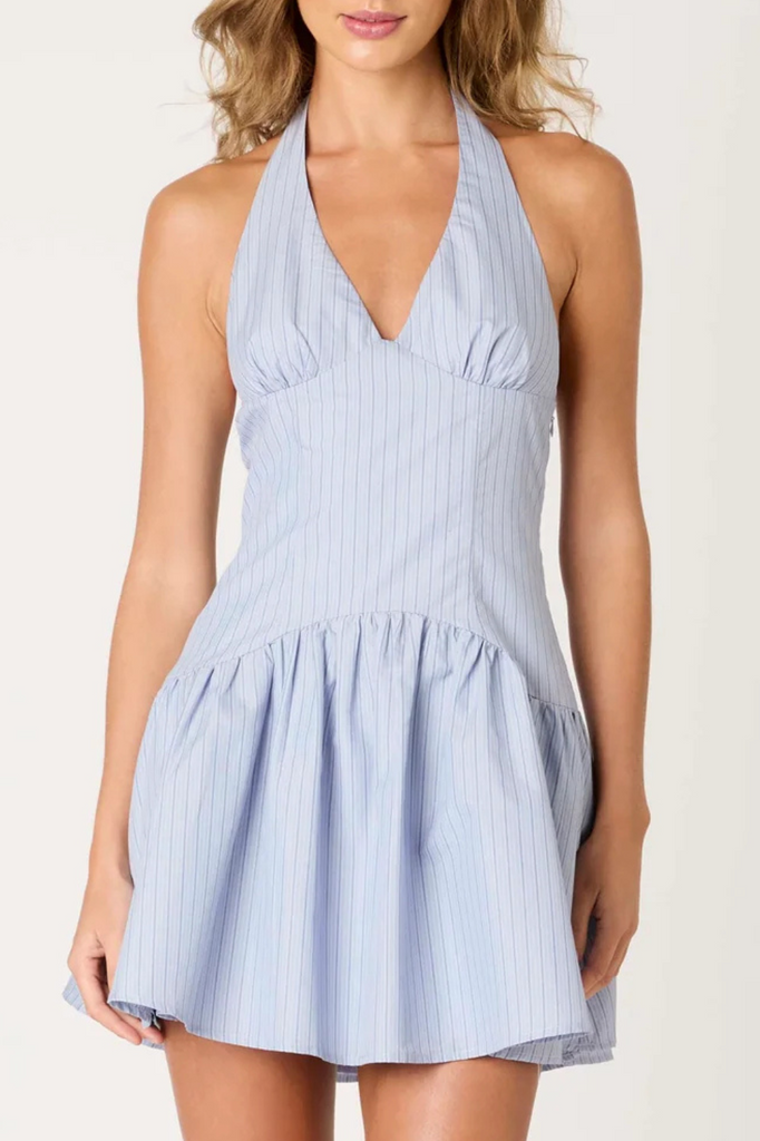 NIA Ollie Dress Slate Blue 