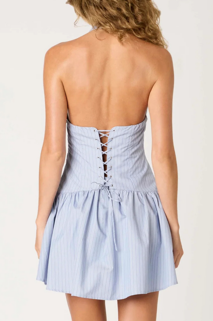 NIA Ollie Dress Slate Blue 