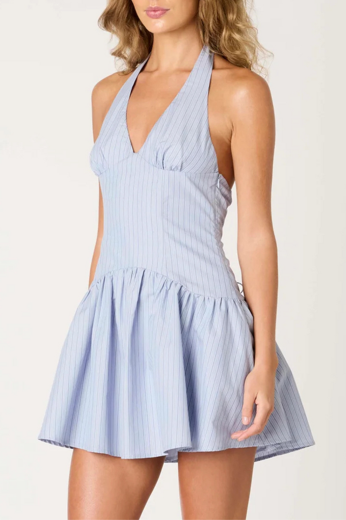 NIA Ollie Dress Slate Blue 