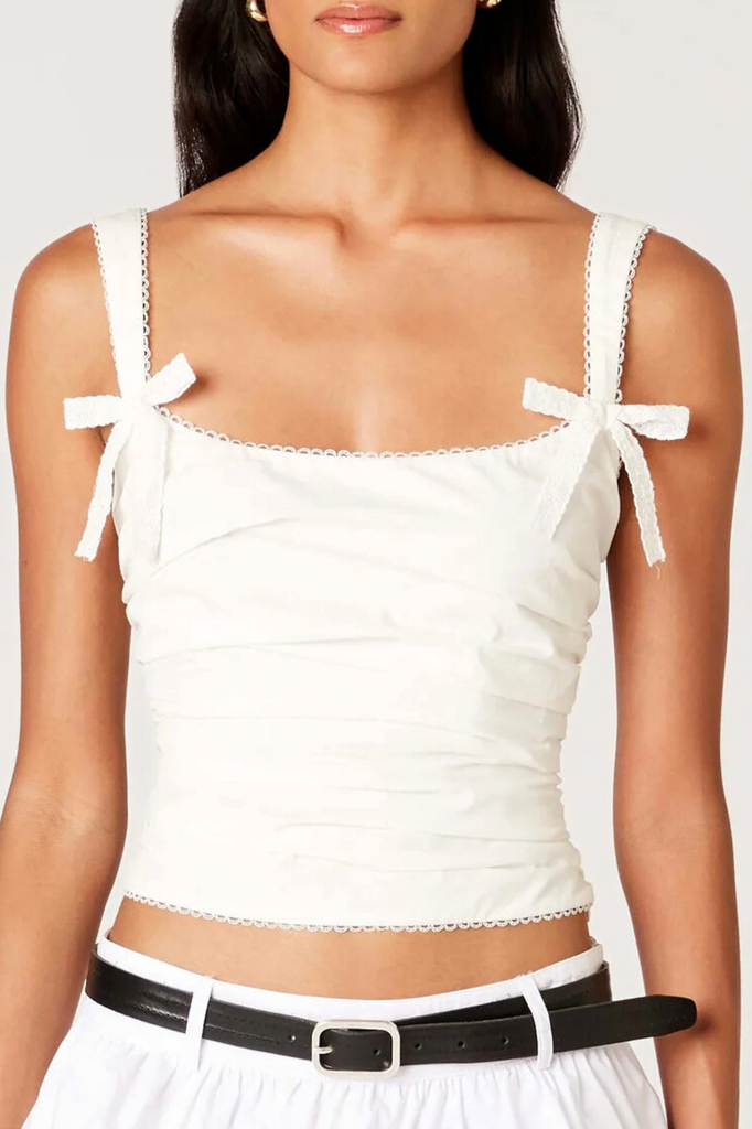 NIA Stan Top White 