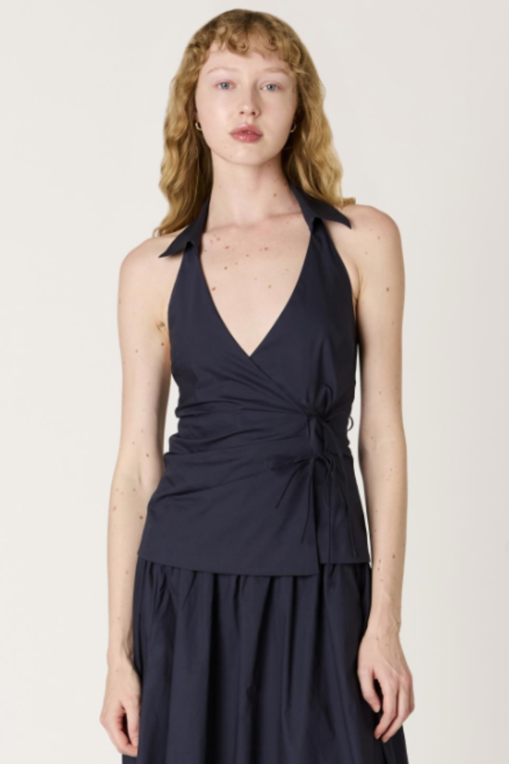 halter white dress long Elysium White Maxi Dress - US 8 main image 0