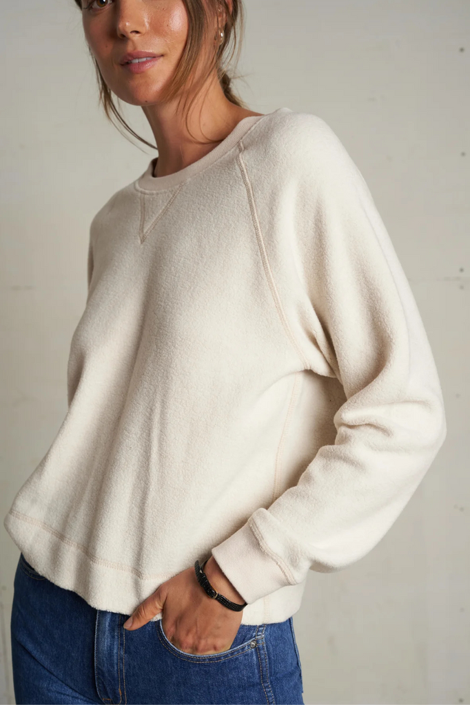 Off white crewneck super soft sweatshirt